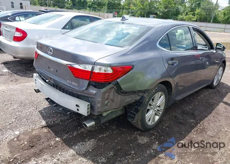 2013 Lexus Es 350 z USA, uszkodzony, nr VIN JTHBK1GG3D2033949